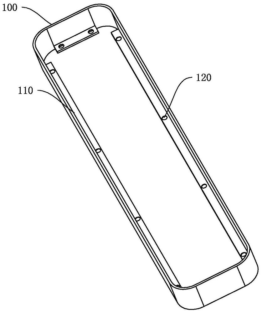 A processing method for split lock cover and lock cover frame