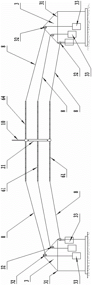 Interphase spacer and fittings tensile bending test platform