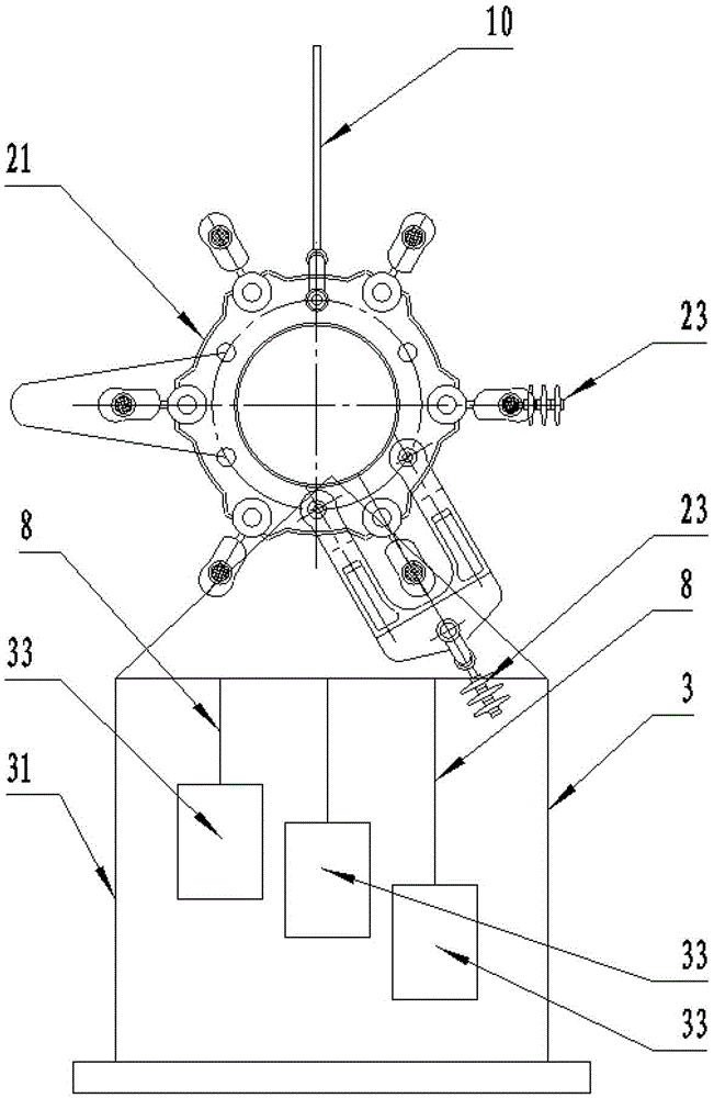 Interphase spacer and fittings tensile bending test platform