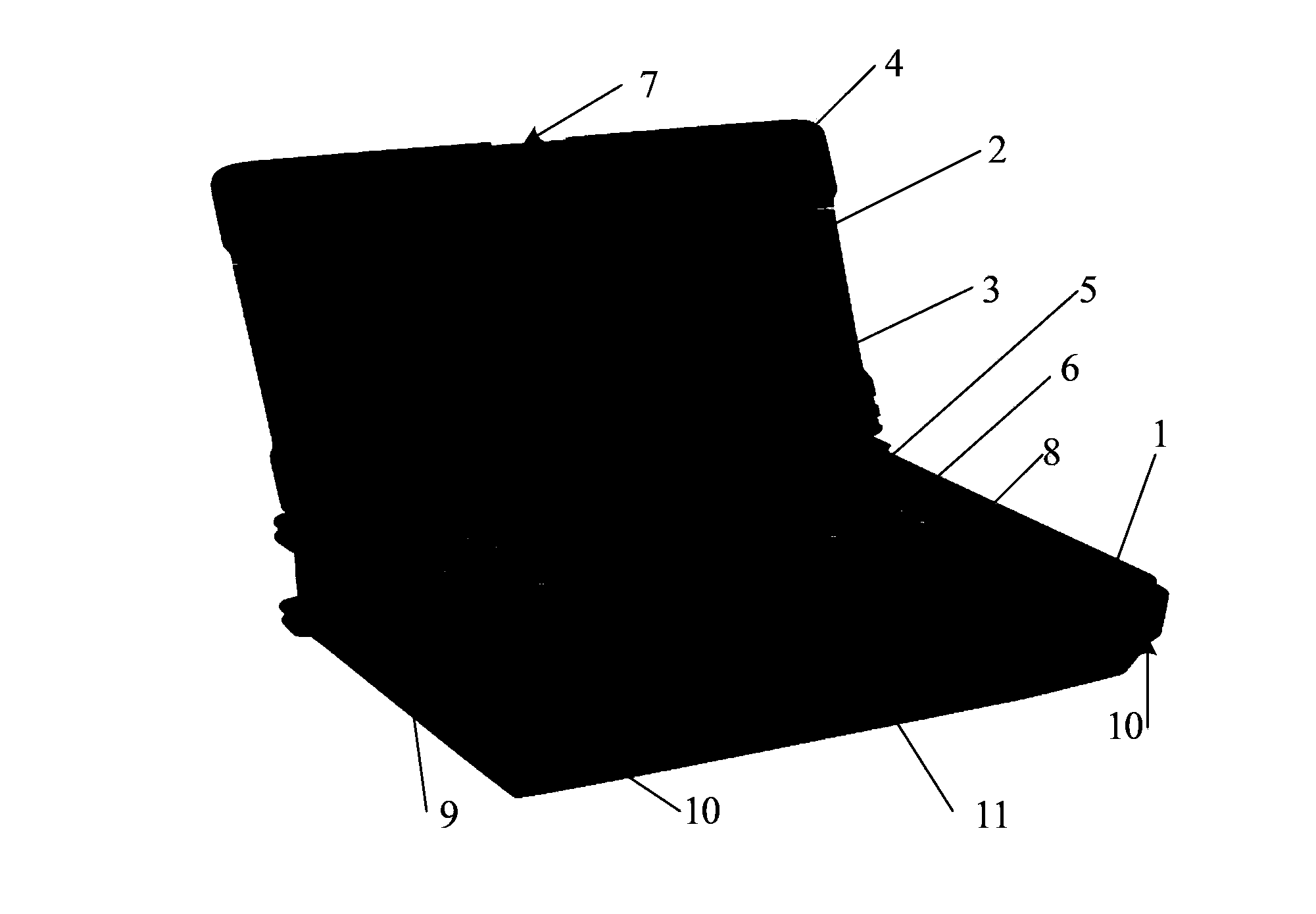 Portable PXI (PCI eXtensions for Instrumentation) case and portable PXI test system