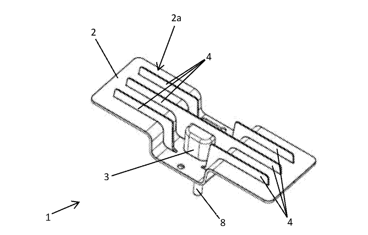 Corrosive fluid heater, tank and manufacturing method