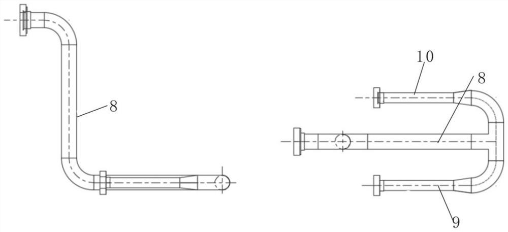 System, device and method for testing service life of aero-engine blade