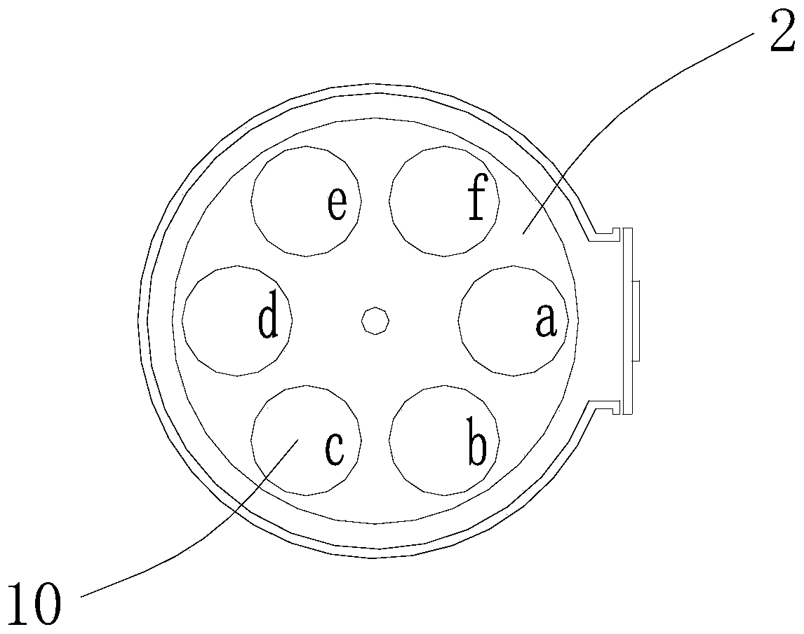 Multi-crucible half-continuous silicon carbide crystal growth device