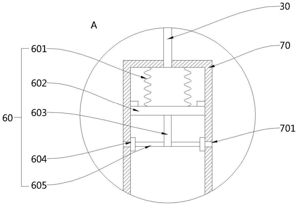 Water sampling device for environmental monitoring and sewage treatment engineering