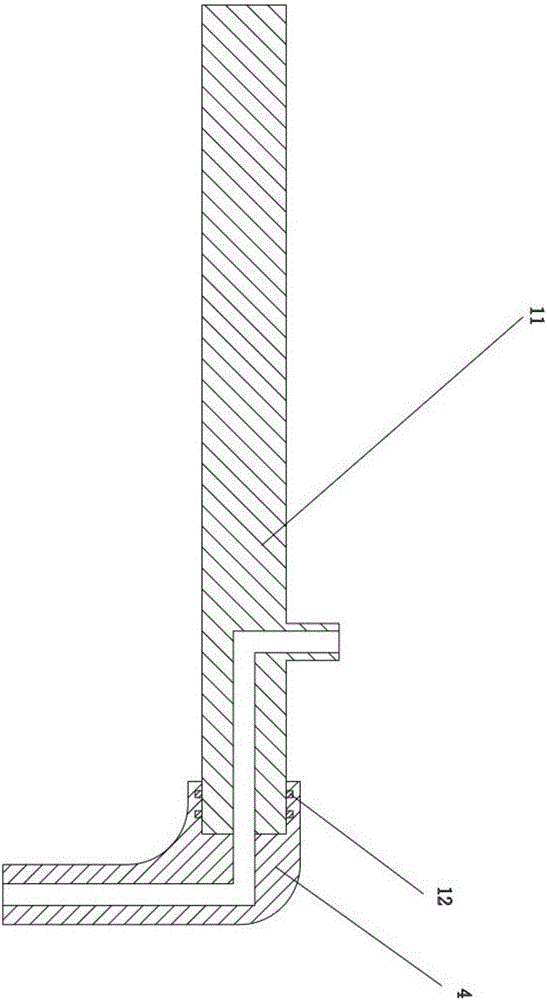 Container truck reversing video assisting system