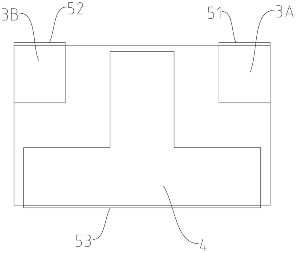 Surface-mounted miniature superimposed circuit attenuator and preparation method thereof