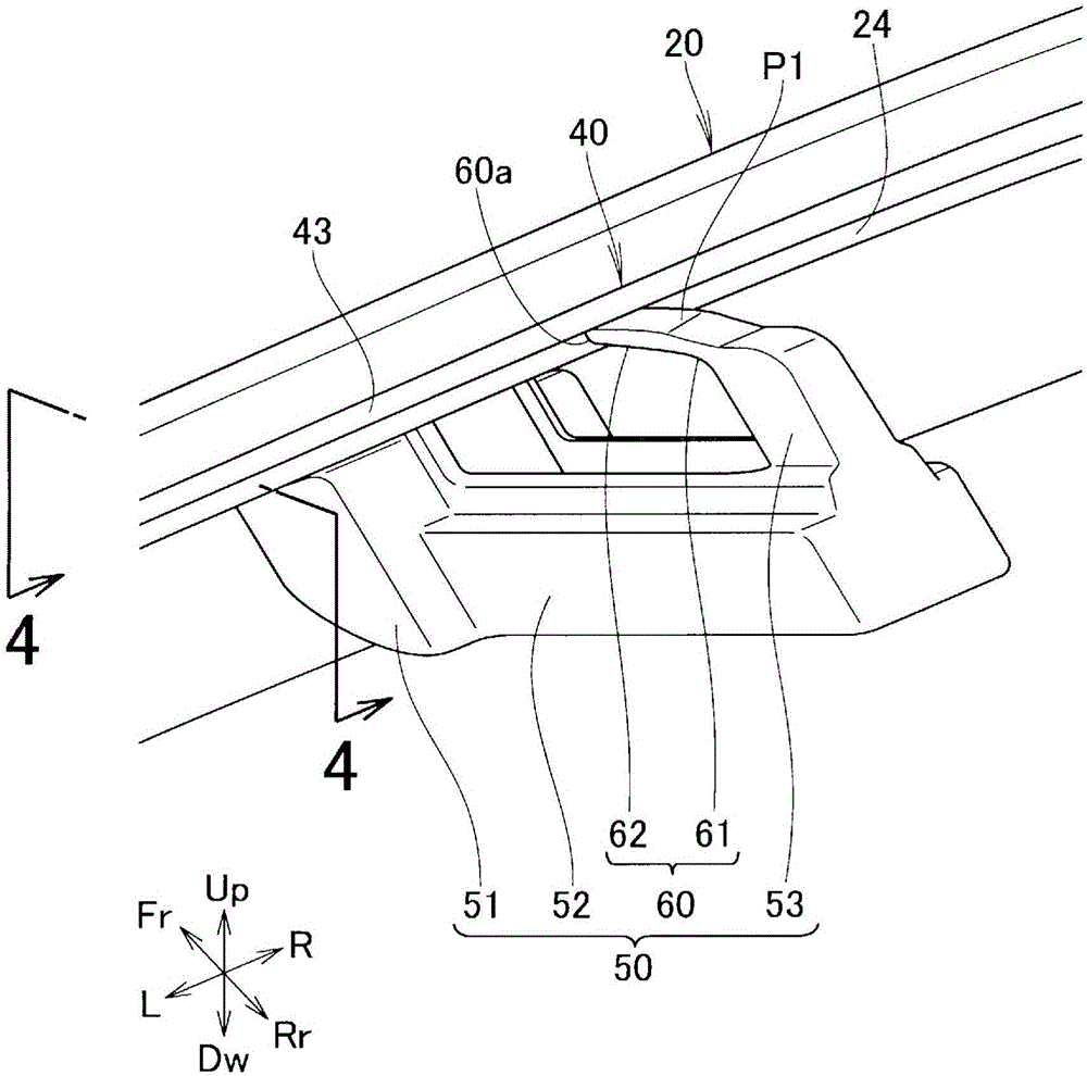 Cowl structure