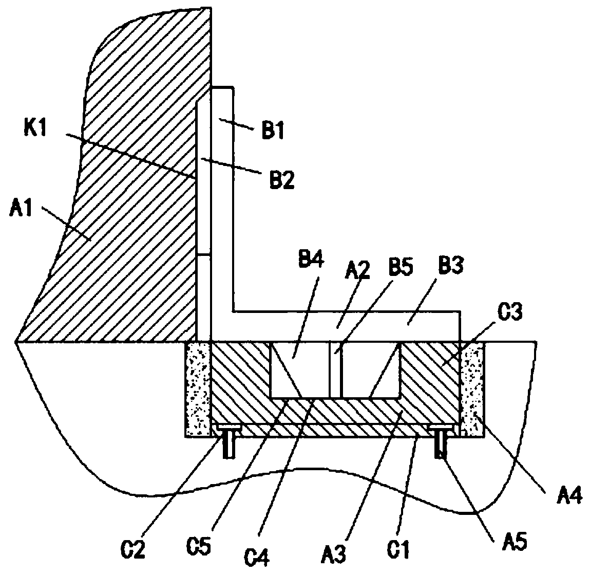 Machining manner of escalator part