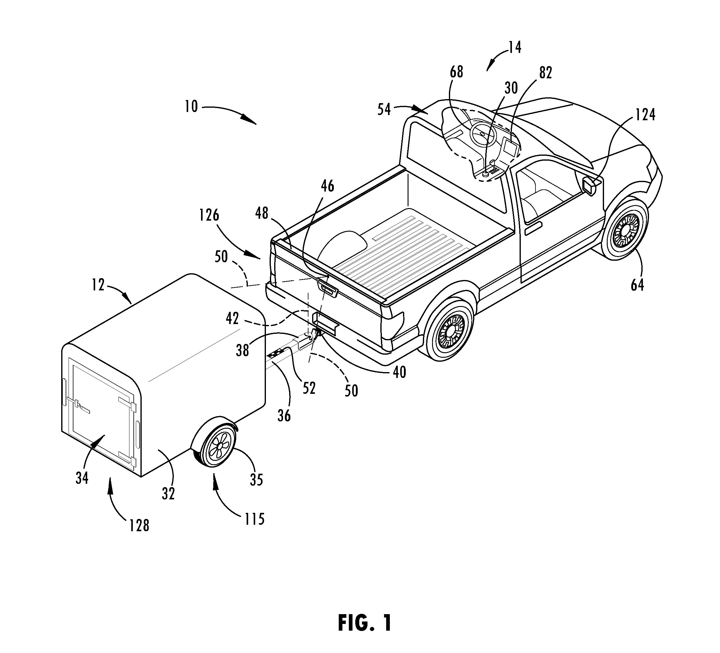 Trailer backup assist system with active trailer braking for curvature control