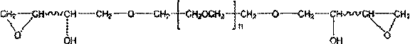 Preparation method of binary acid chain extension modified epoxy resin