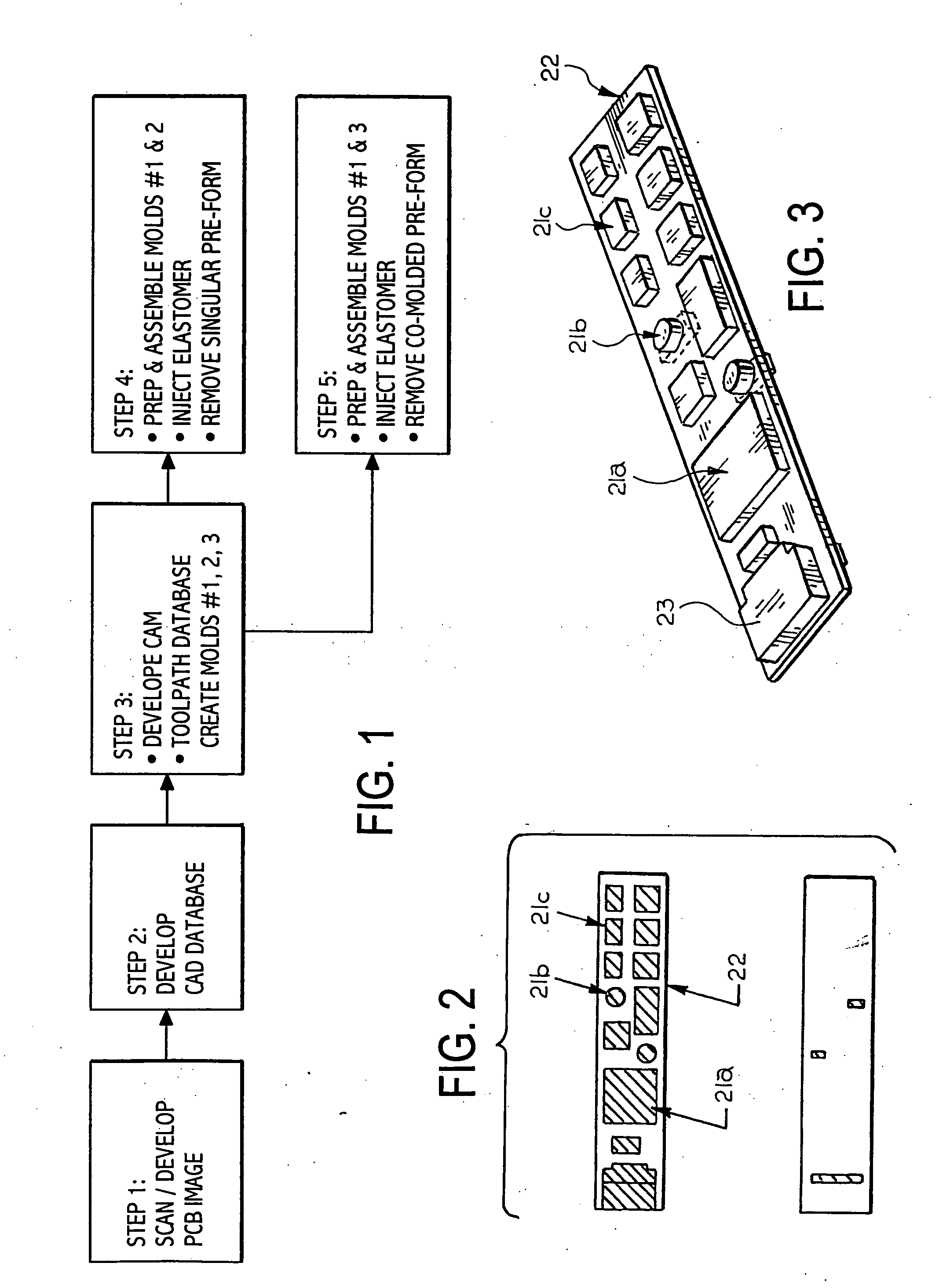 Singular molded and co-molded electronic's packaging pre-forms