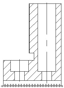 Series conical bearing outer ring one-piece flow lathing process