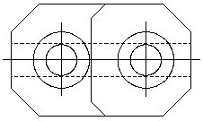 Series conical bearing outer ring one-piece flow lathing process