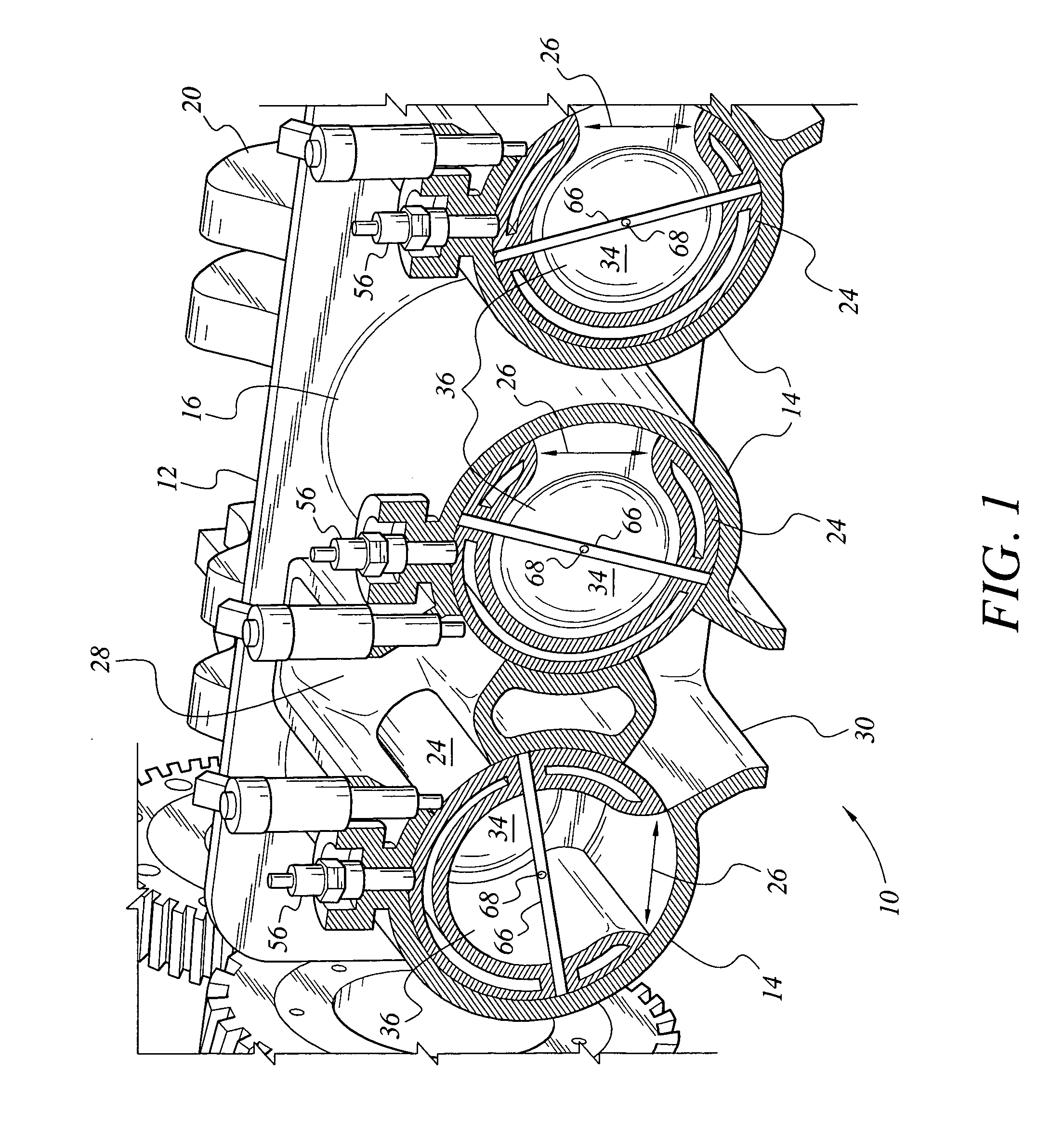 Centrally located ignition source in a combustion chamber