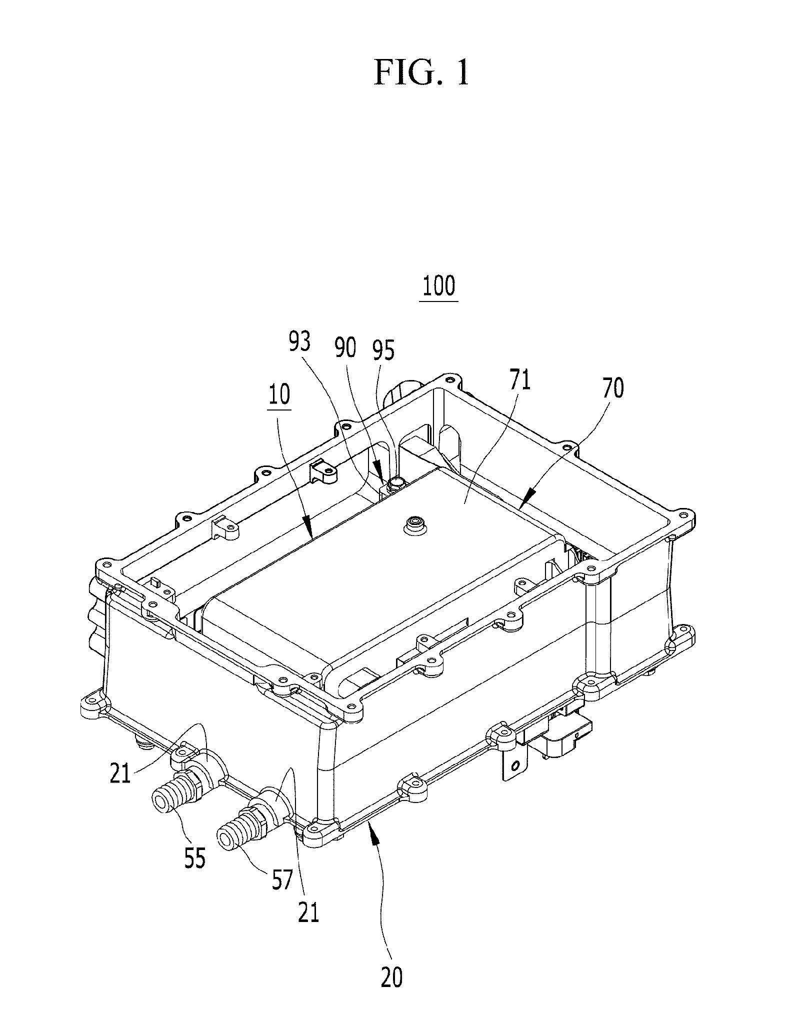 Inverter for vehicle