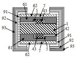 Static suppressor with overcurrent protection functions, and manufacturing method thereof