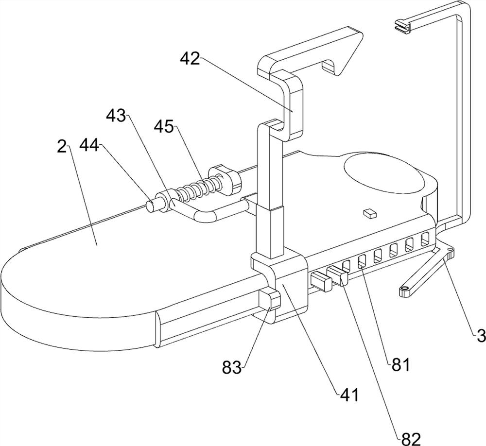 Auxiliary eyedrop dripping support