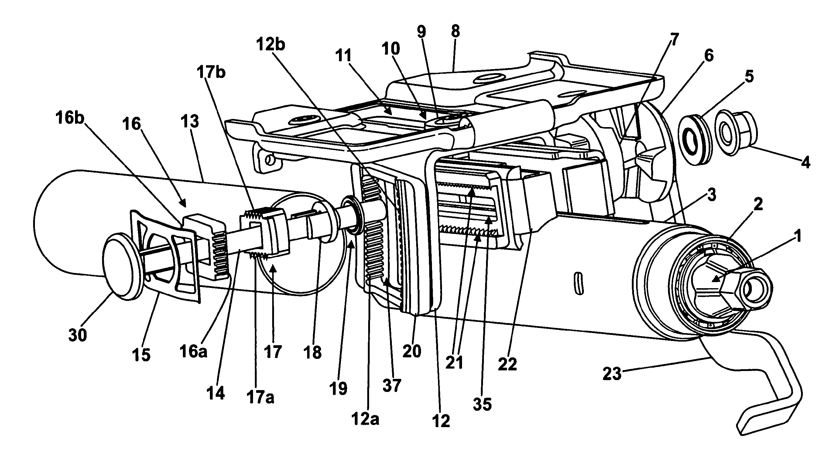 Adjustable Steering Column Assembly