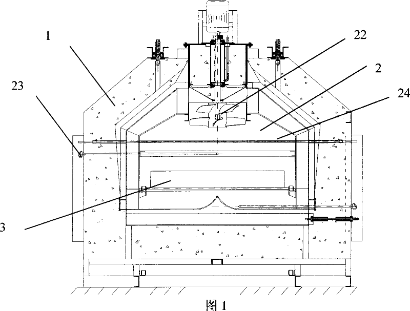 Air protecting and heating type braze welding furnace