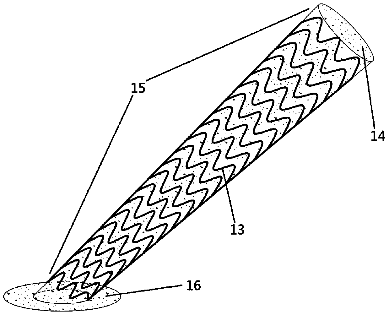 Medical intravascular implantation device