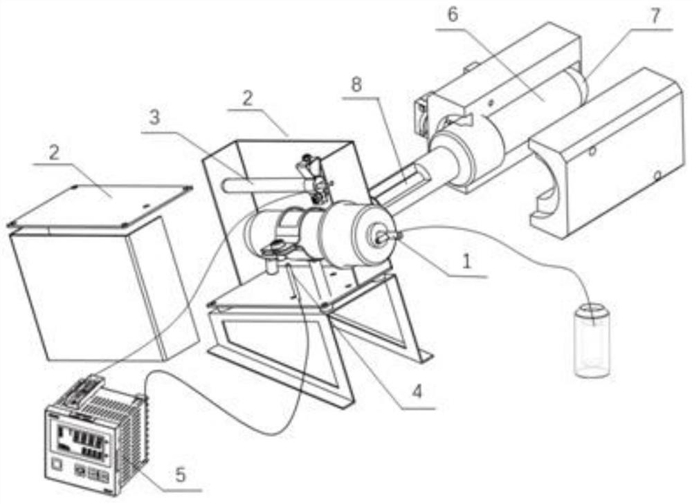 Heating and condensing device for improving sensitivity of ICP-MS instrument