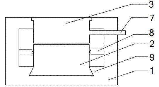 Sample inlet device of laser ablation plasma mass spectrum