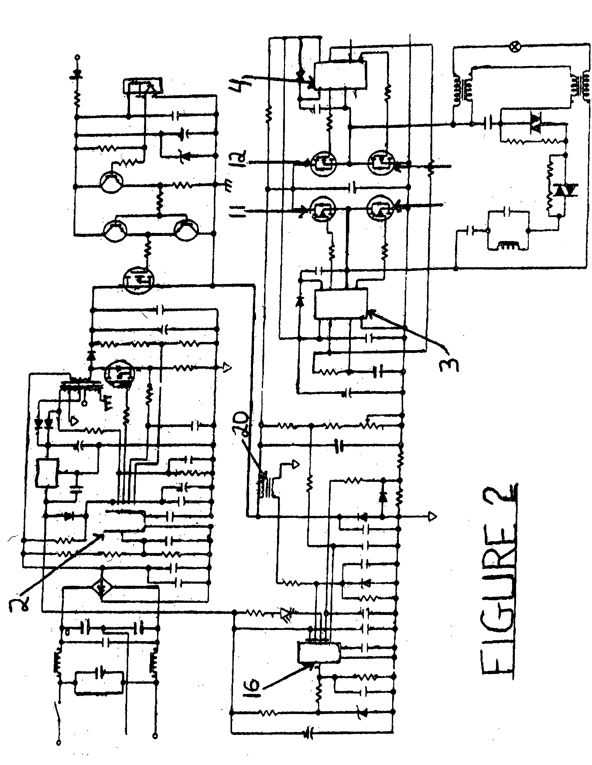 Electronic ballast with closed loop control using composite current and voltage feedback and method thereof