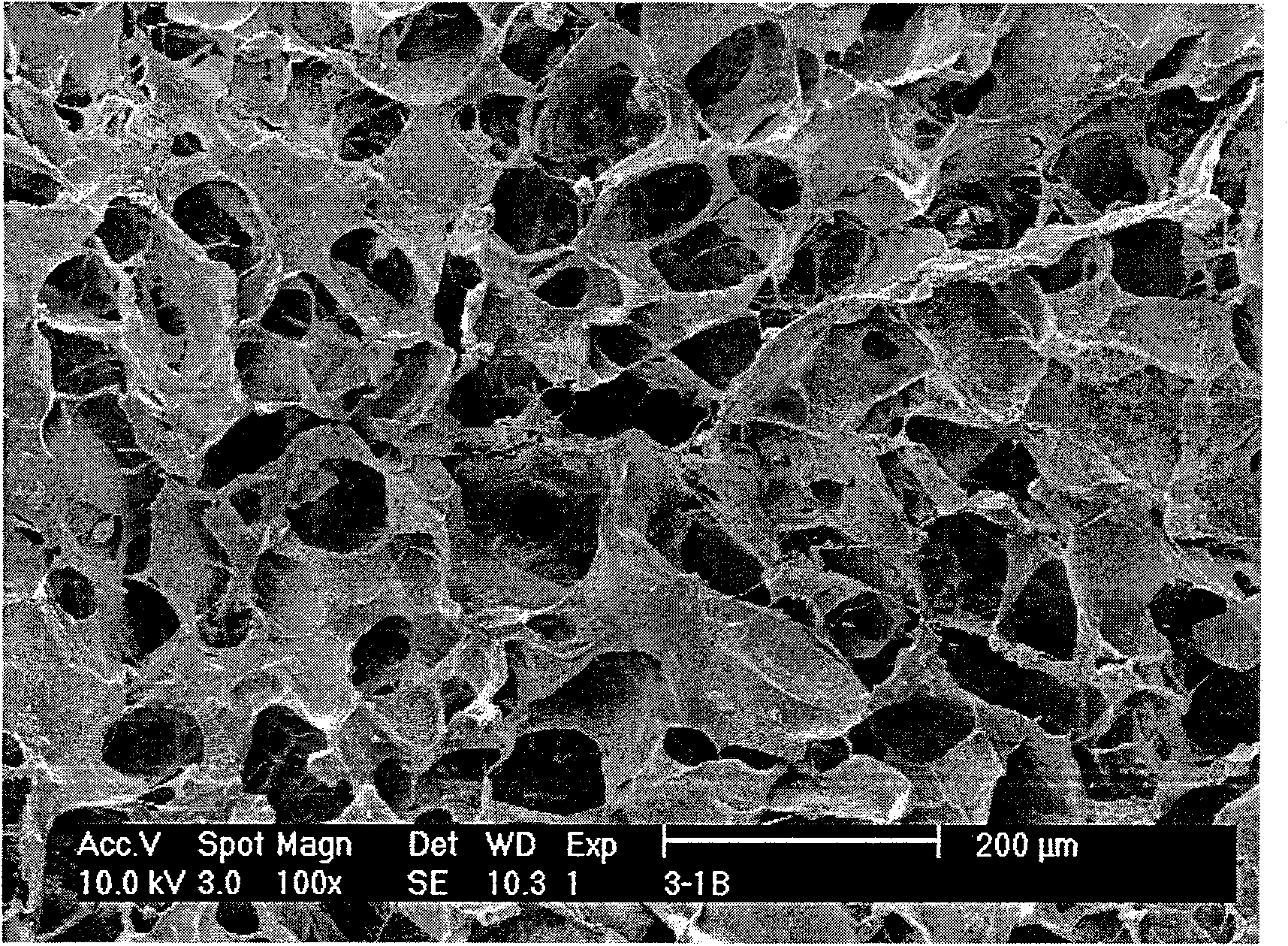 Method for preparing collagen/bioglass/hyaluronic acid tissue repairing materials