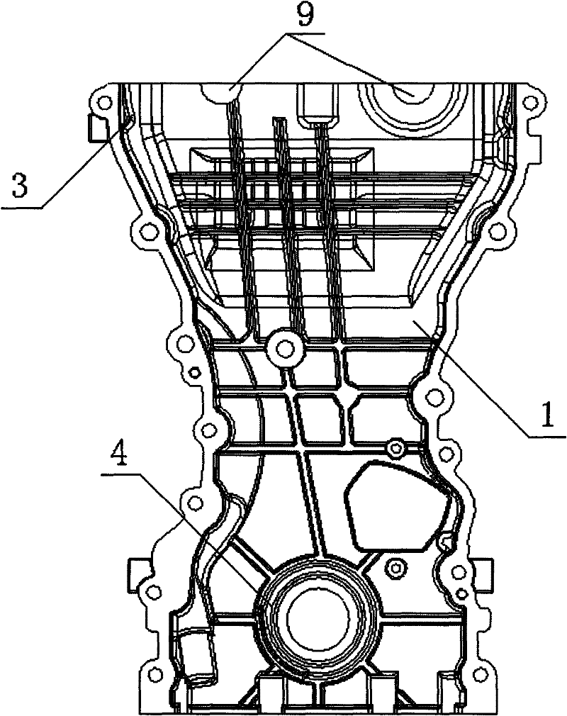 A multifunctional timing sprocket cover