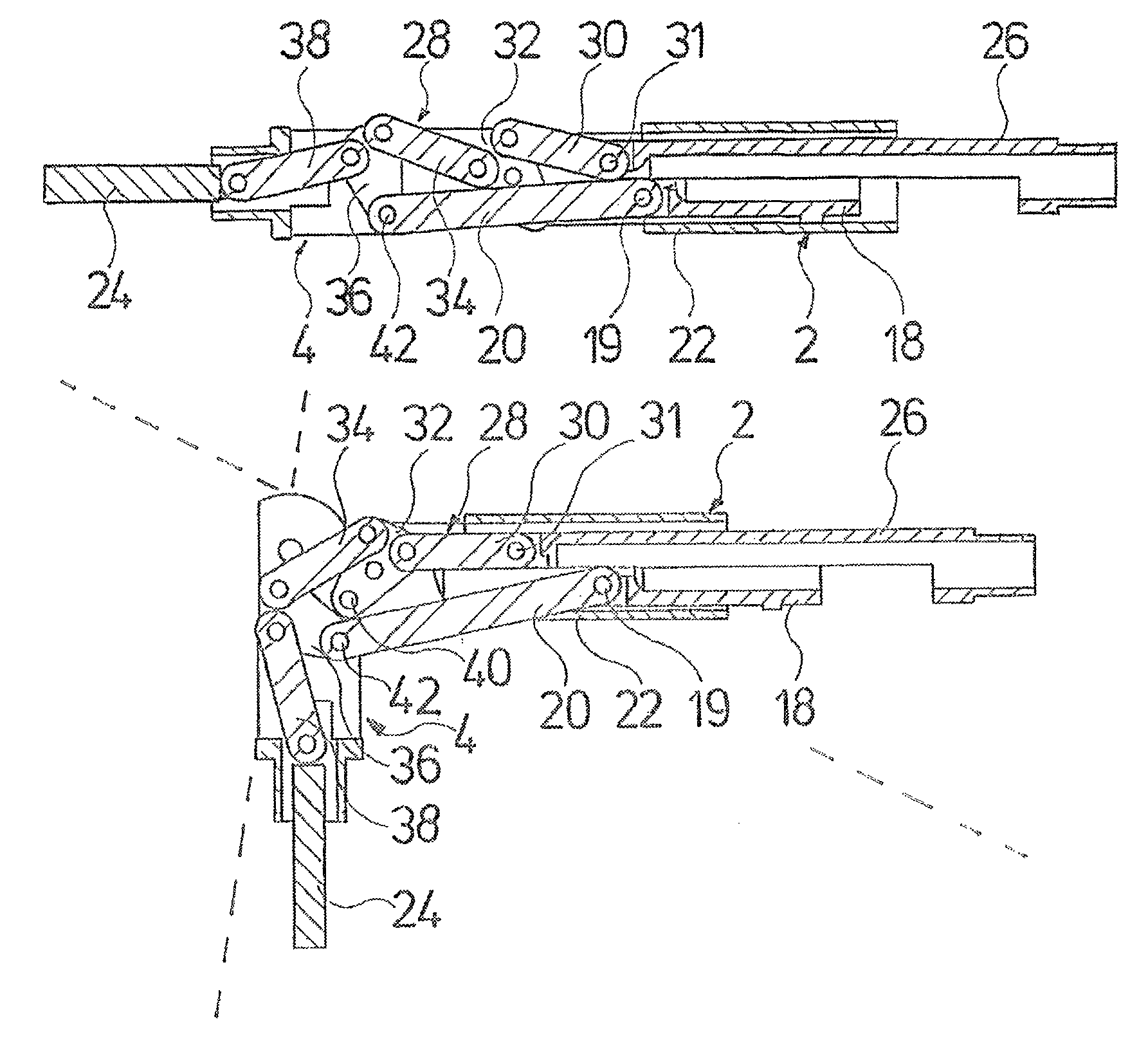 Medical instrument with multi-joint arm