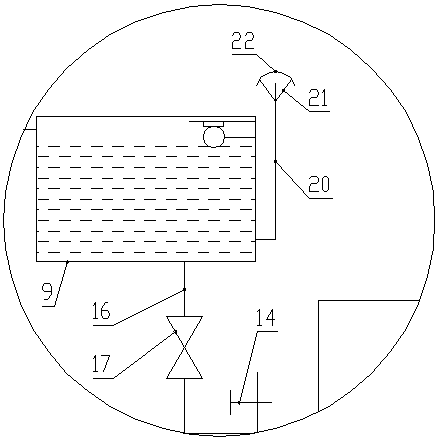 Boiler anti-burning dry safe operation method