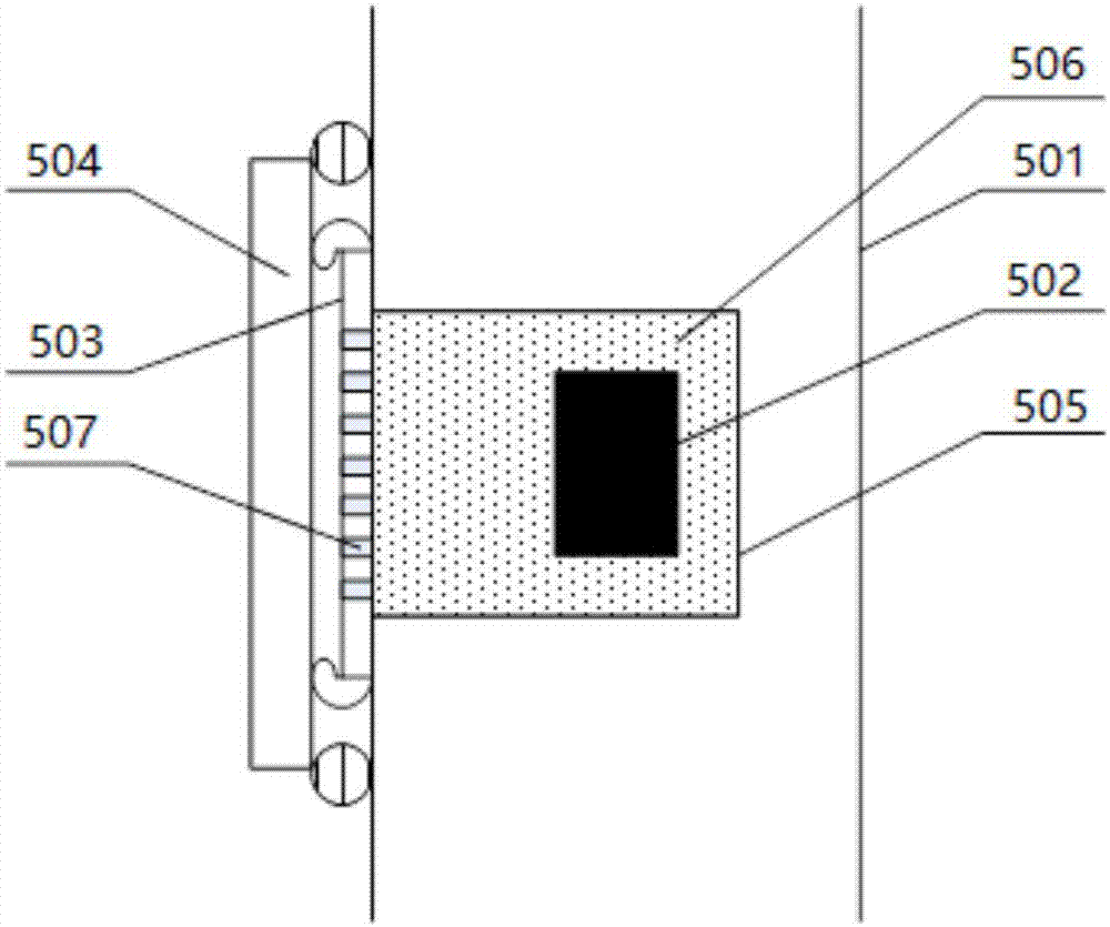 Single-spiral embedded excitation type magnesium vacuum reduction furnace adopting electromagnetic induction inner heating