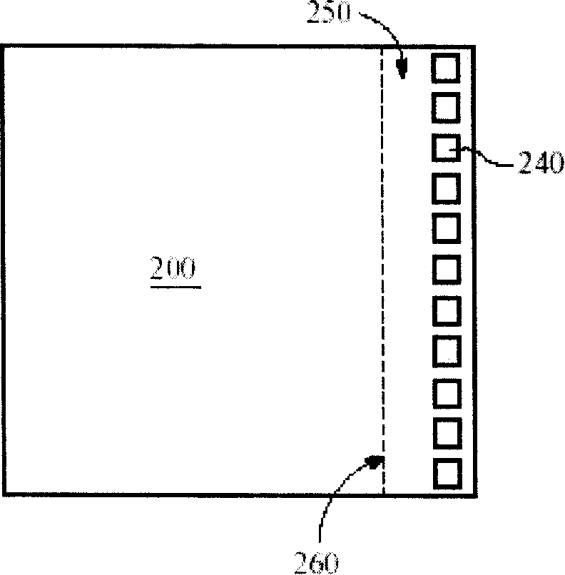 Stacking wafer encapsulation structure with bus rack in lead rack