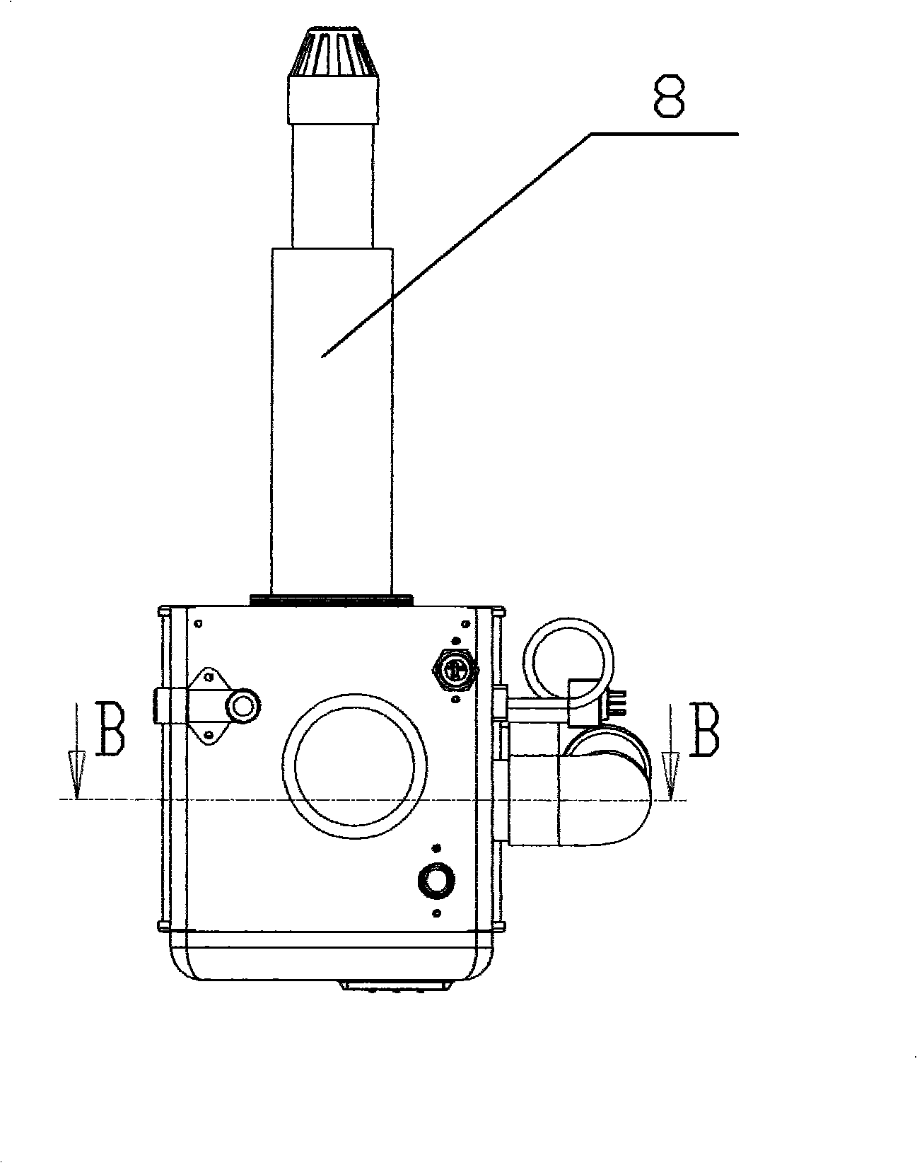 Condensing type gas water heater