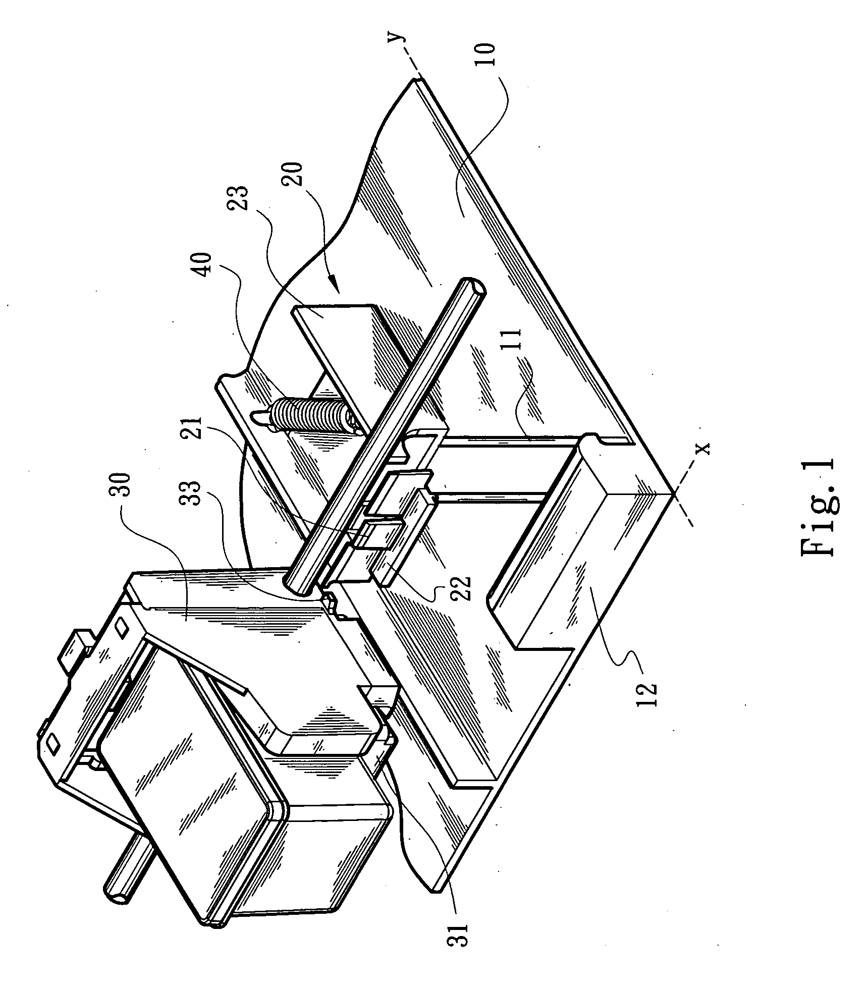 Device for cleaning out residual ink