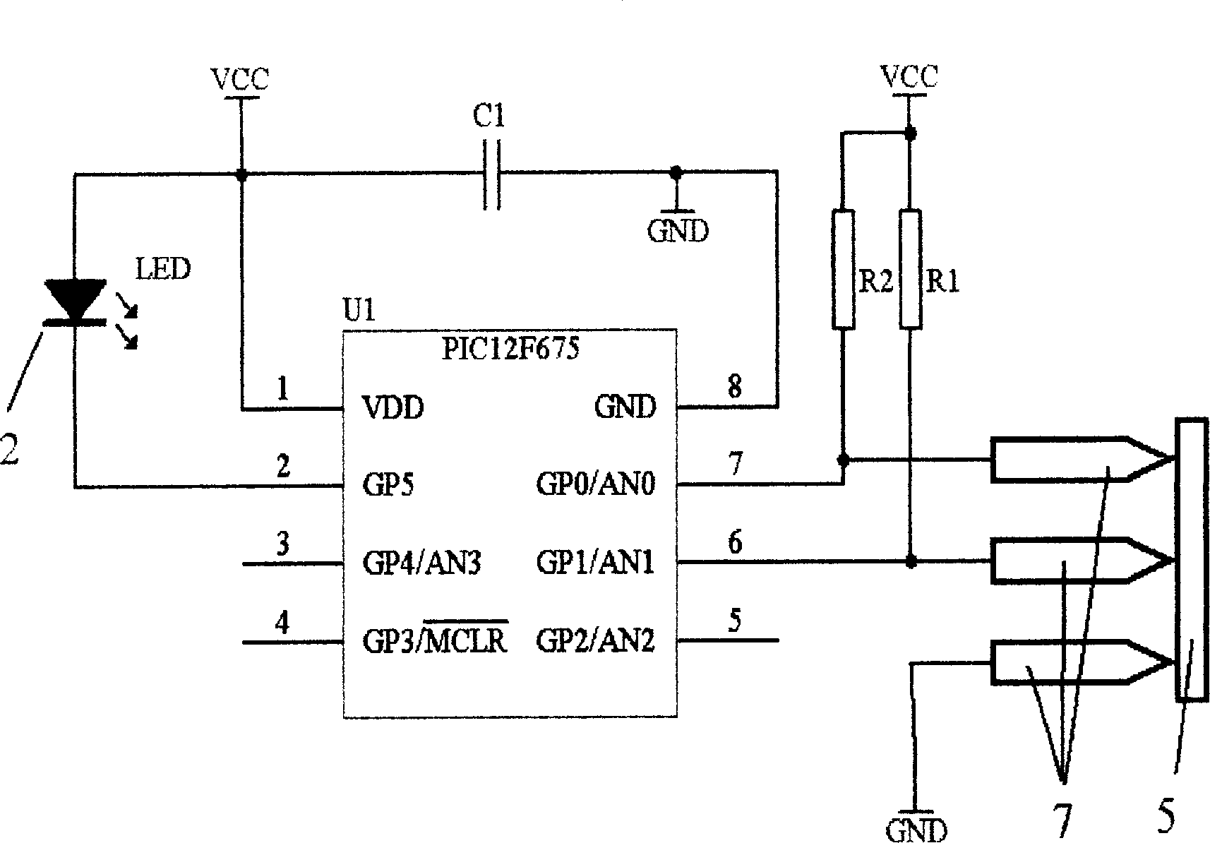 Pressure trigger luminous pen