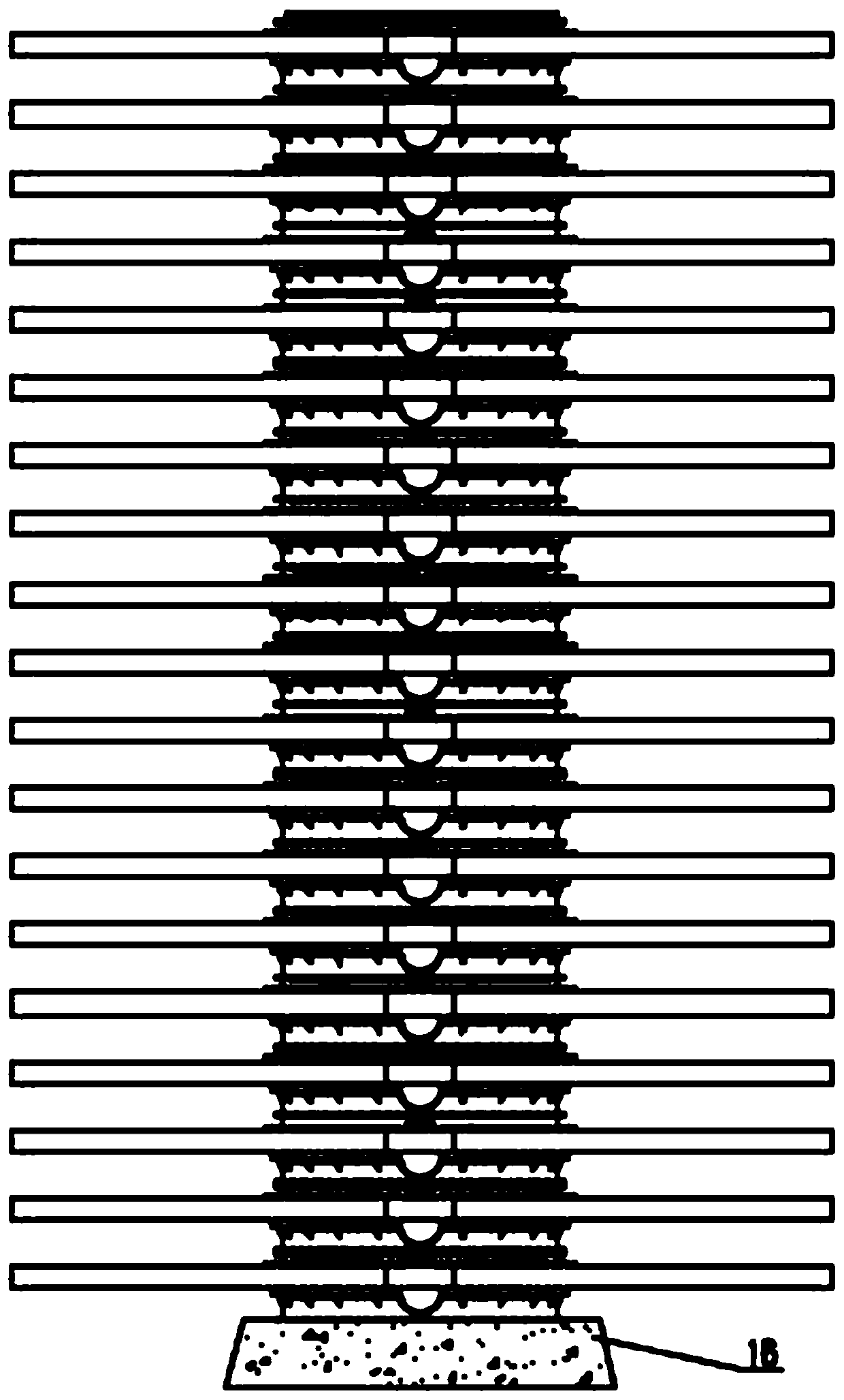 Dynamic spiral landscape device