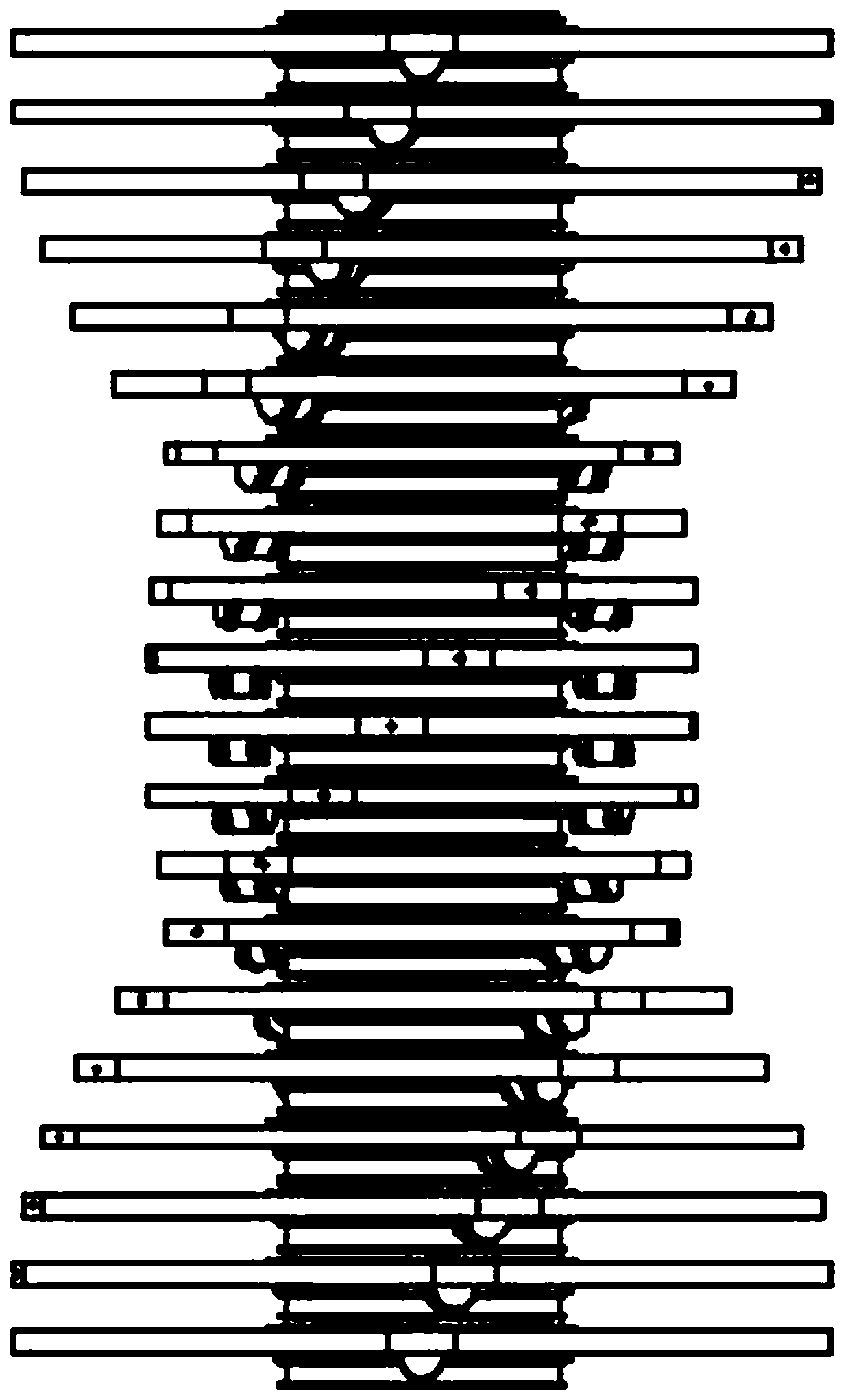 Dynamic spiral landscape device