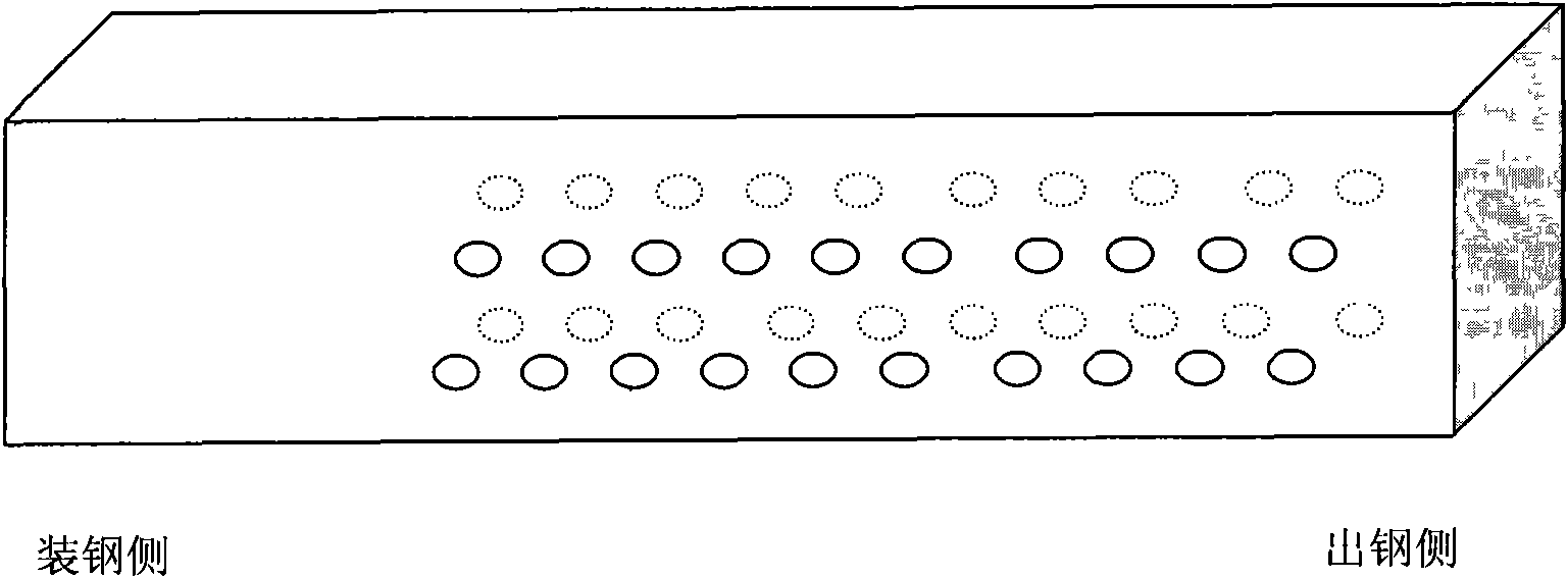 Control method of pulse heating furnace