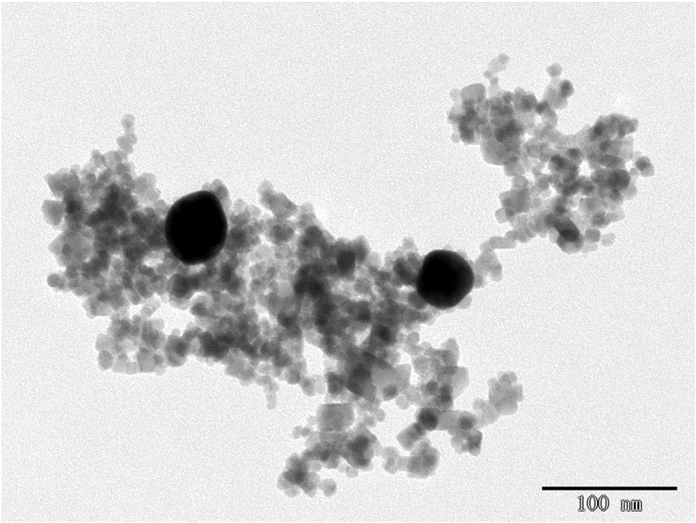 Preparation method for magnetic water-based ink with nano-gold magnetic powder