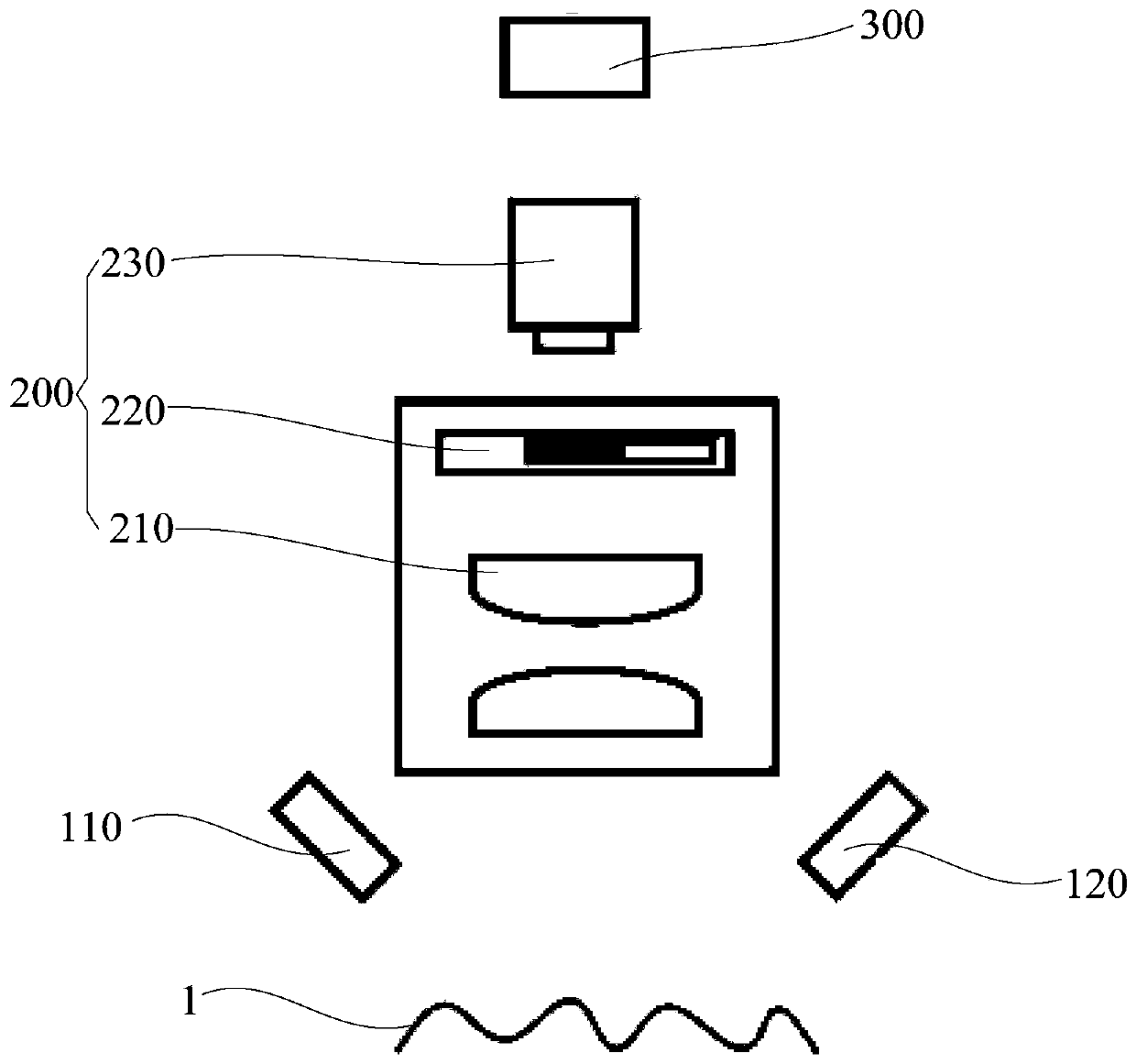 Apparatus for simultaneously acquiring multiple images of biological tissues and method thereof