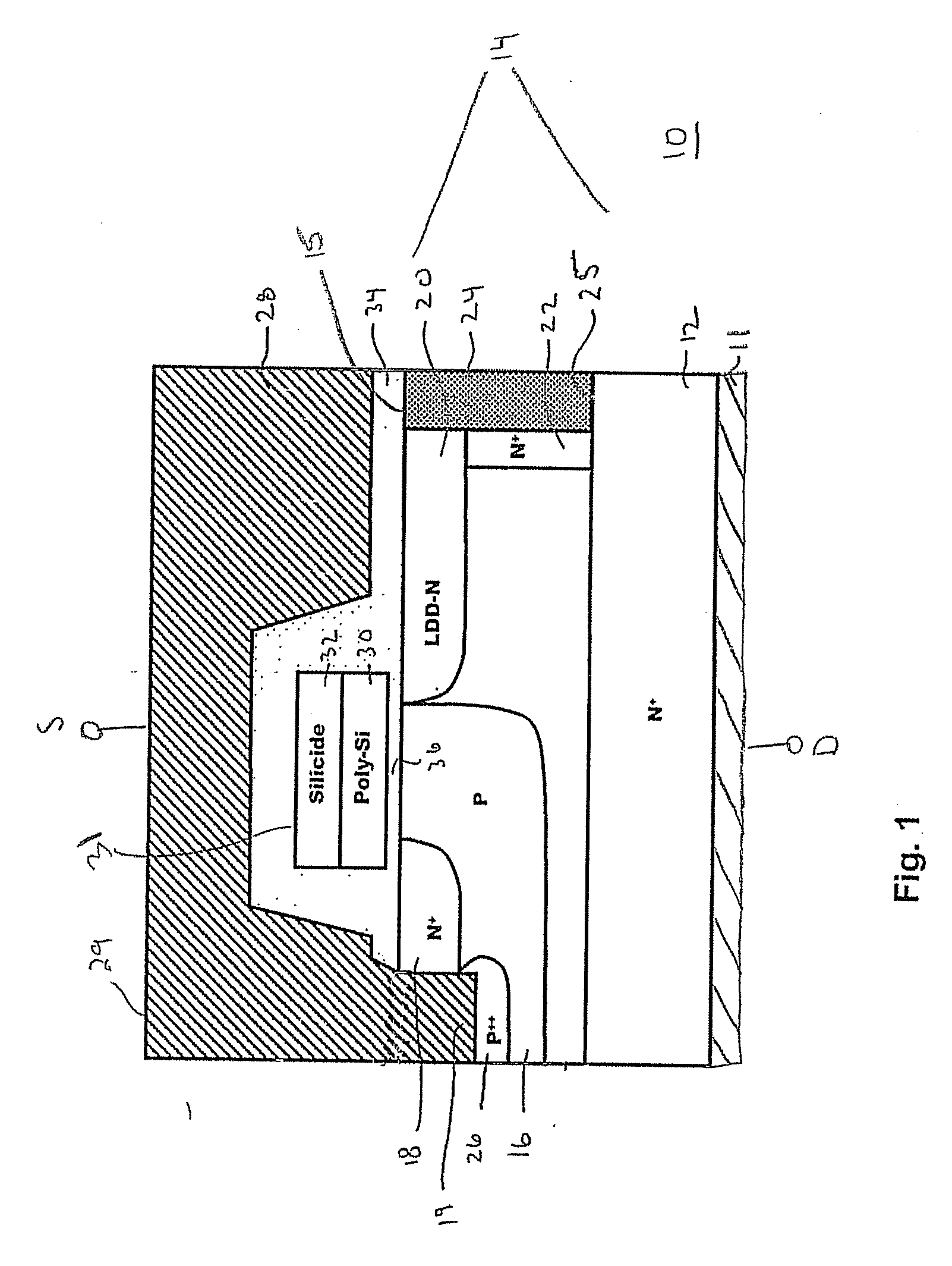 Power ldmos transistor