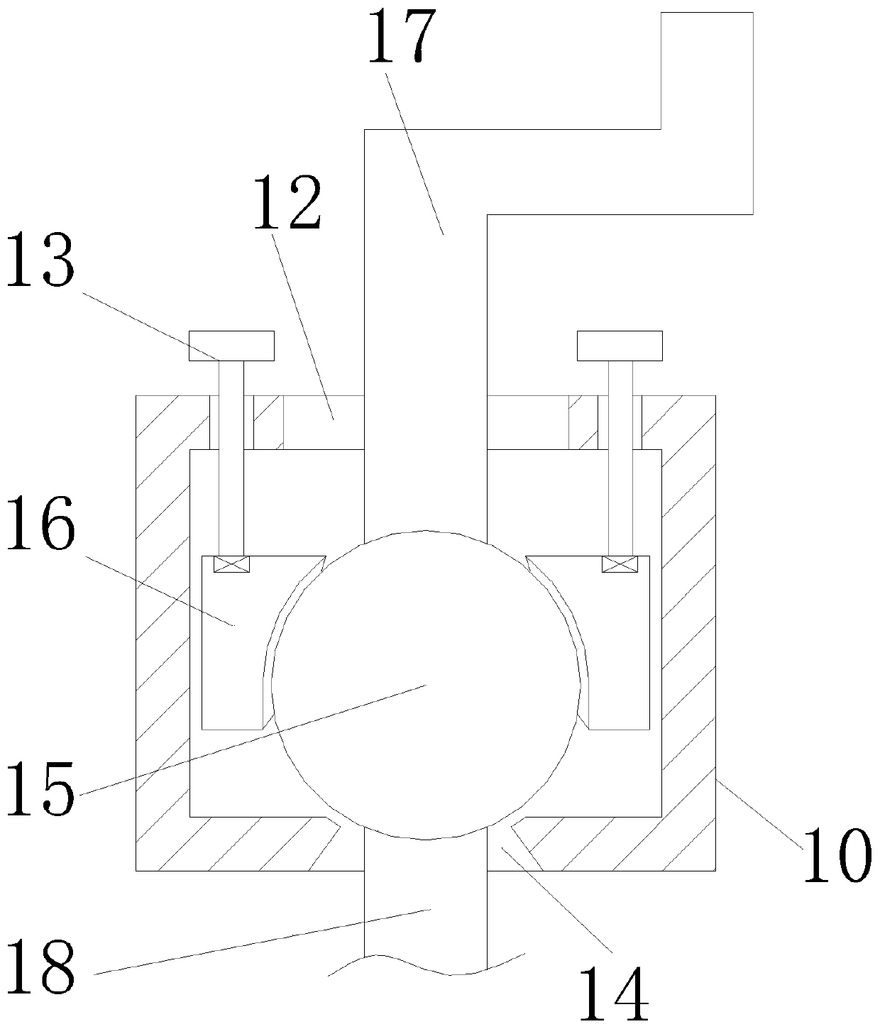 Coating stirring device