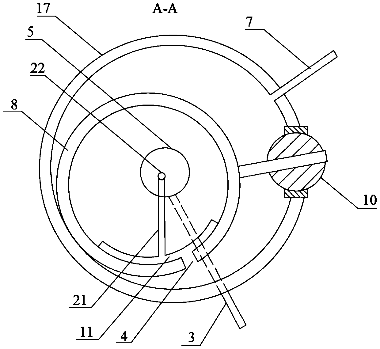 Oscillating rotor type expansion compressor