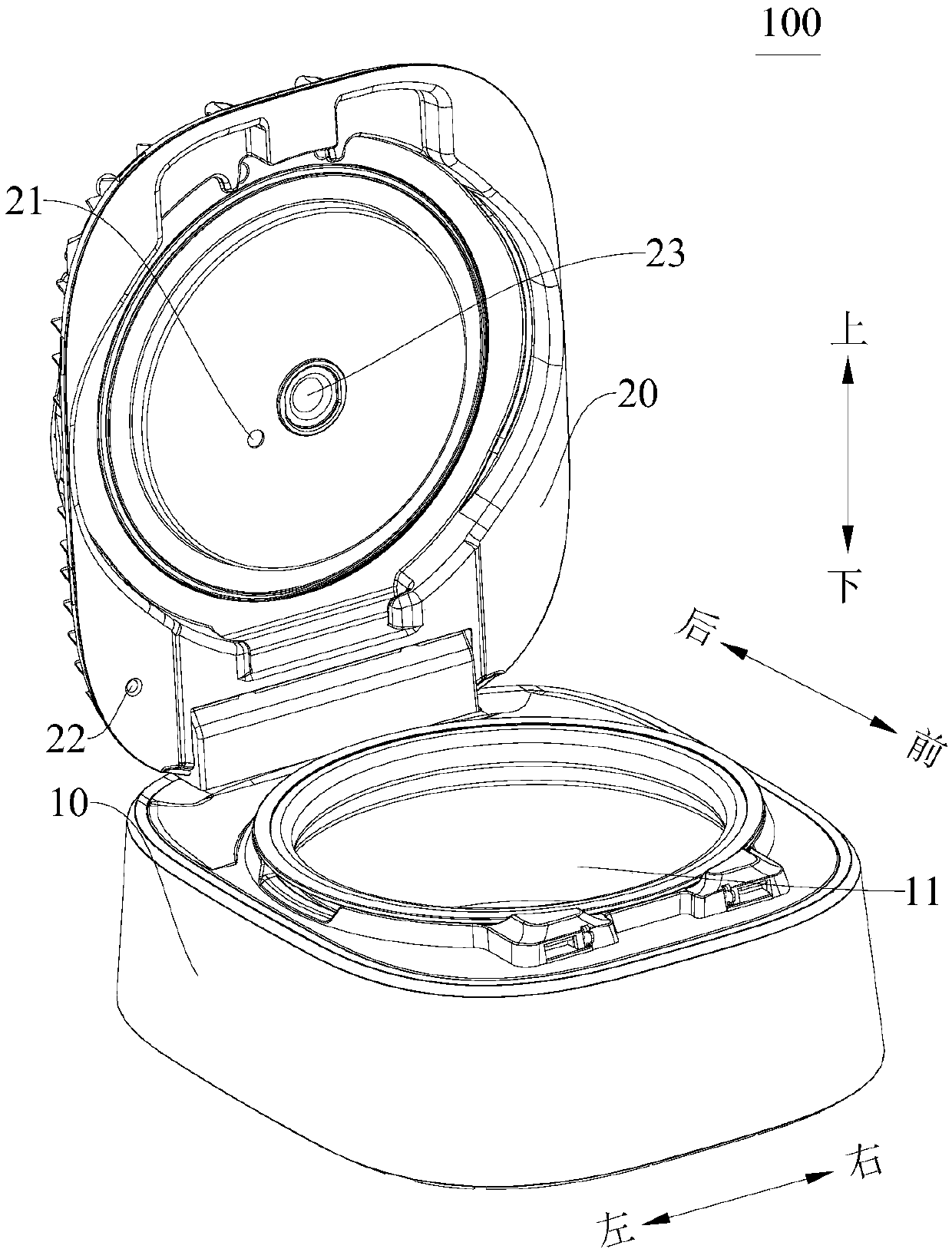 Cooking device and cooking control method of cooking device