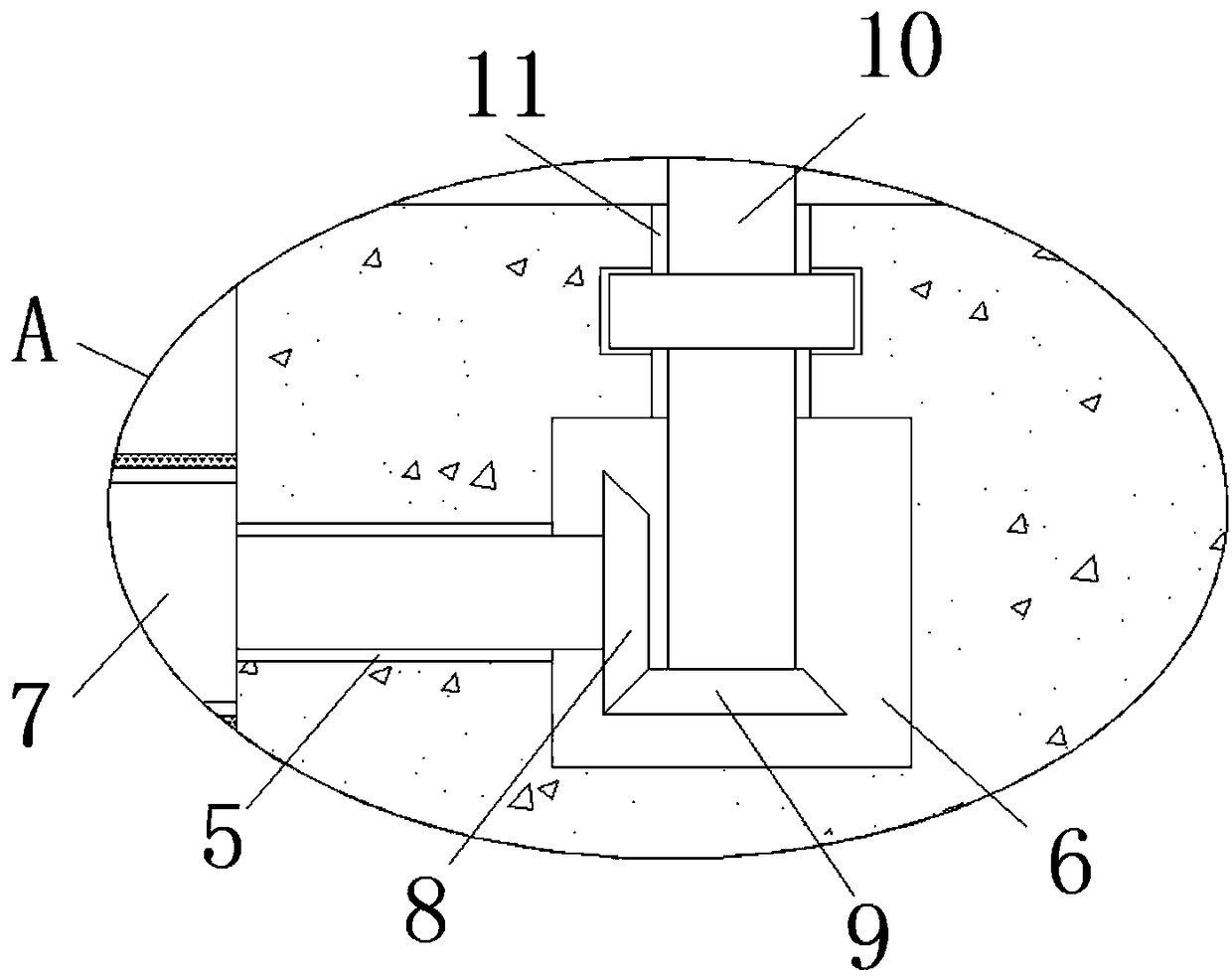 Bending device used for production and machining of hardware accessories