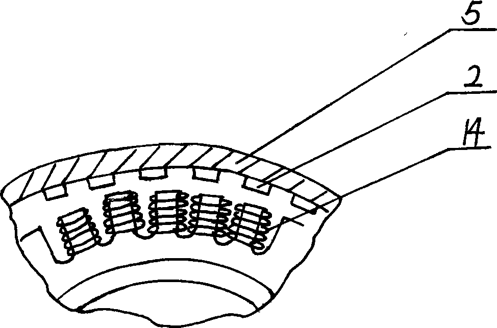 Vertical shaft wind-driven generator