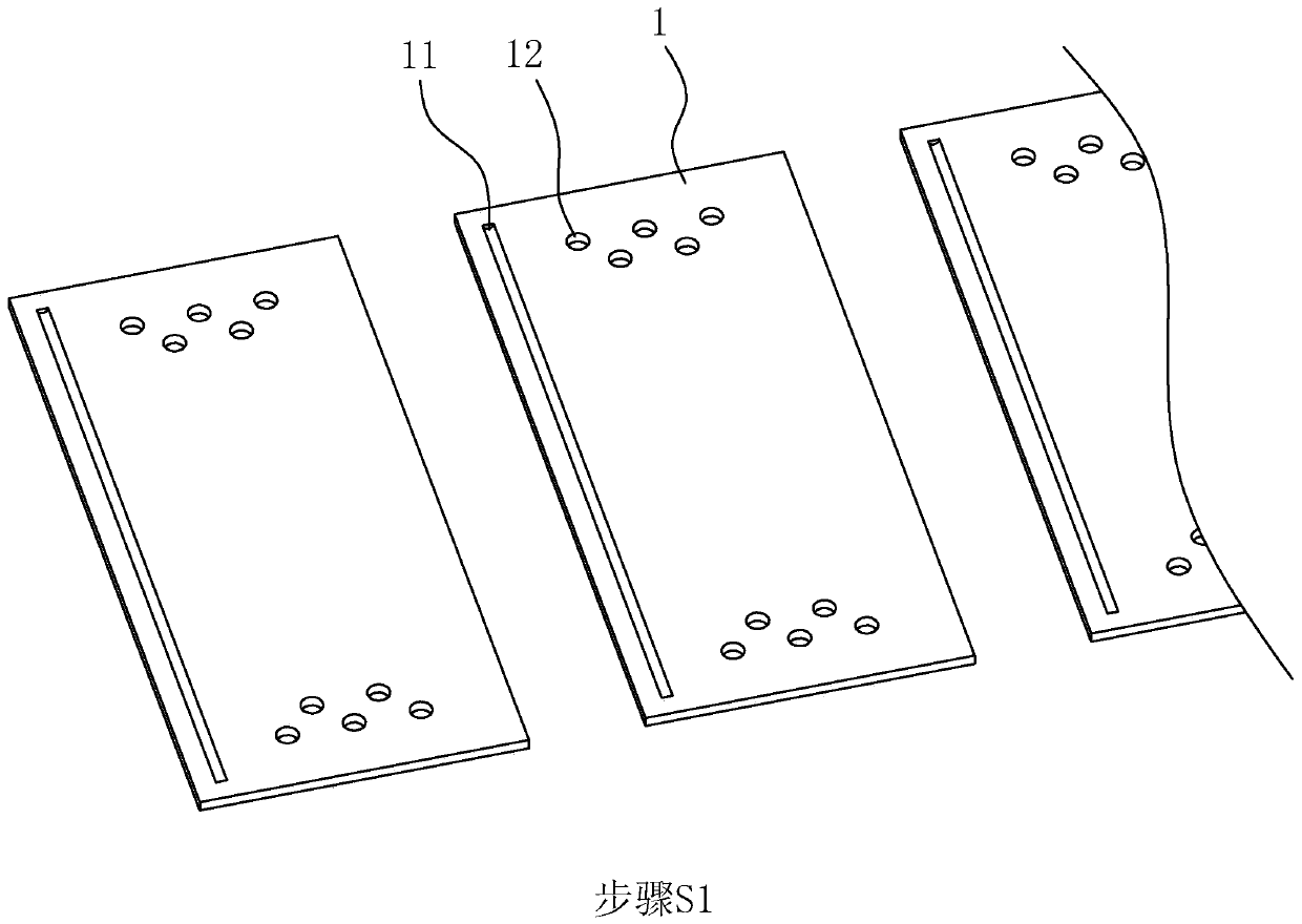 Paving method of stone plate