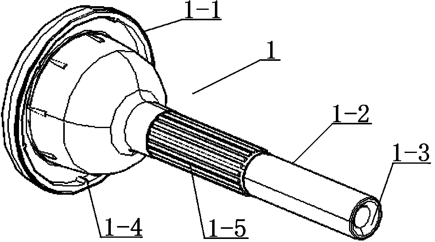 Disposable prepuce cutting anastomat