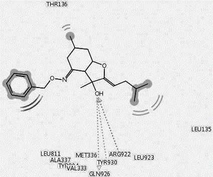 Sesquiterpenoid anti-ulcer drug, preparation method and application